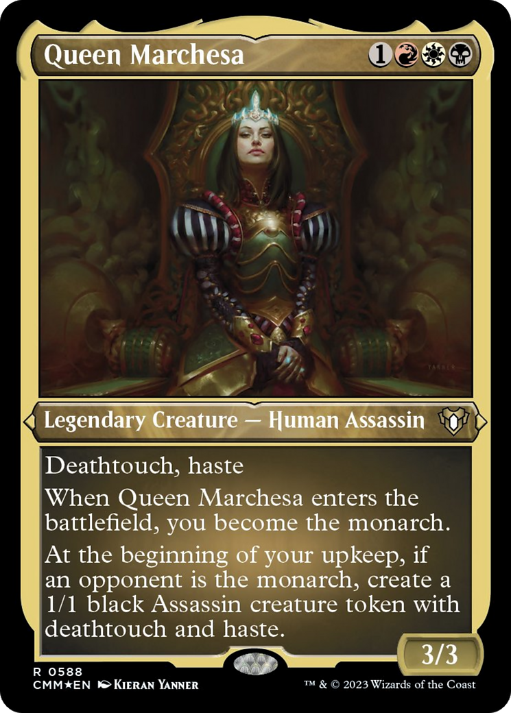 Queen Marchesa (Foil Etched) [Commander Masters] | Anubis Games and Hobby