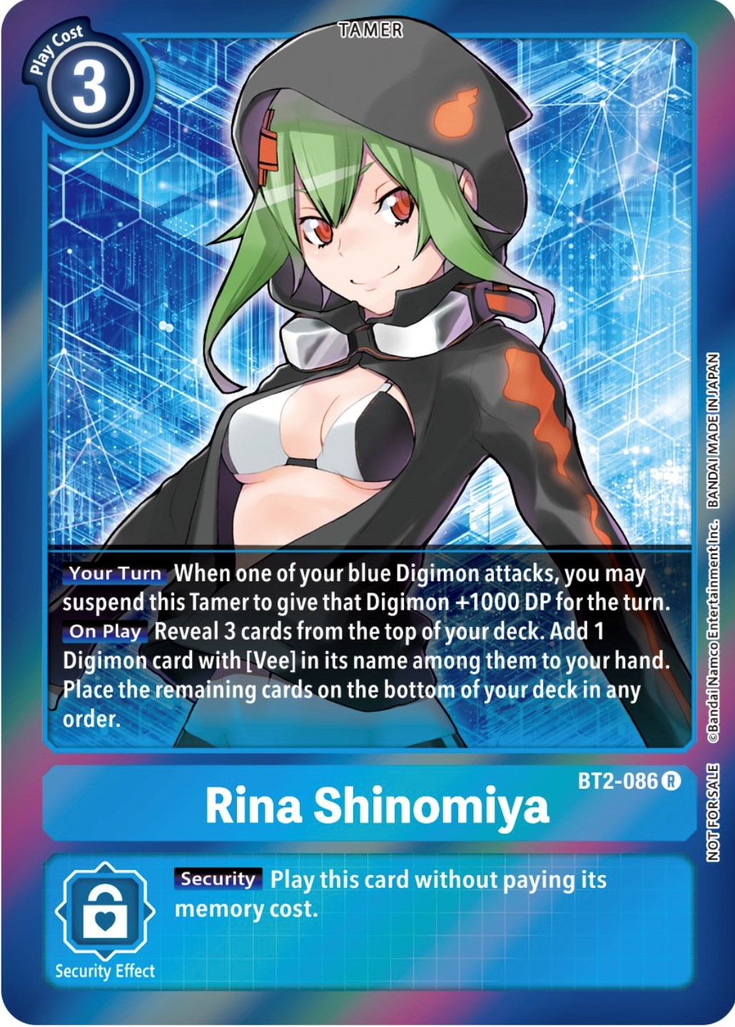 Rina Shinomiya [BT2-086] (Event Pack 4) [Release Special Booster Promos] | Anubis Games and Hobby