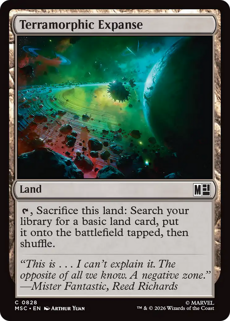 Terramorphic Expanse [Marvel Super Heroes Commander] | Anubis Games and Hobby