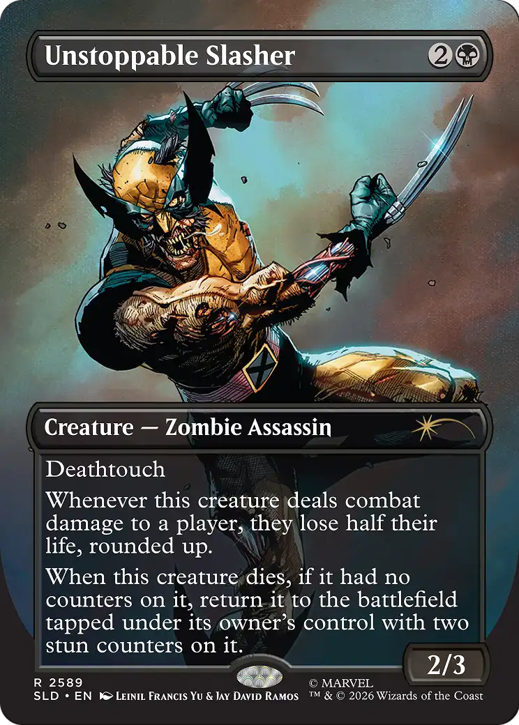 Unstoppable Slasher [Secret Lair Drop Series] | Anubis Games and Hobby