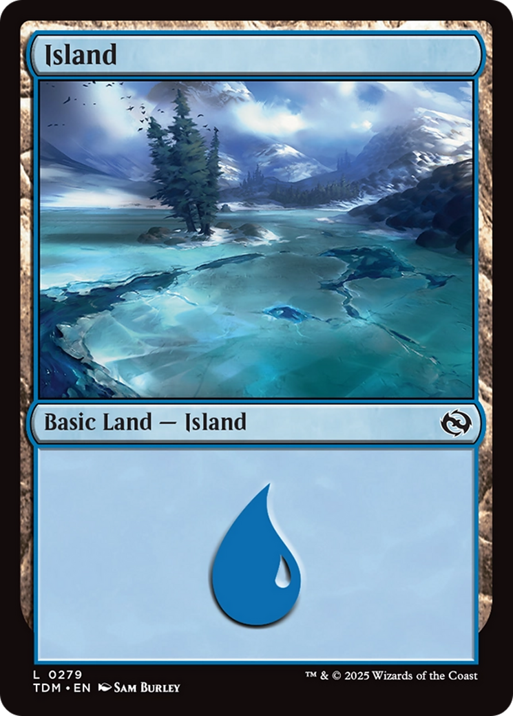 Island (0279) [Tarkir: Dragonstorm] | Anubis Games and Hobby