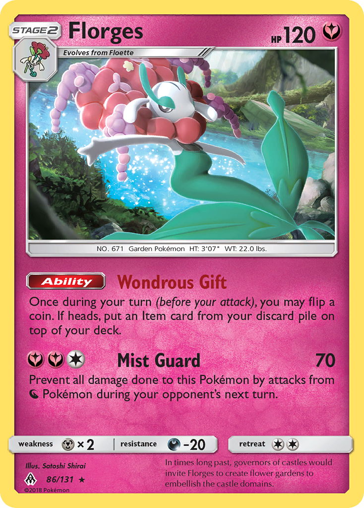 Florges (86/131) [Sun & Moon: Forbidden Light] | Anubis Games and Hobby