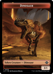 Vampire // Dinosaur (0009) Double-Sided Token [The Lost Caverns of Ixalan Tokens] | Anubis Games and Hobby
