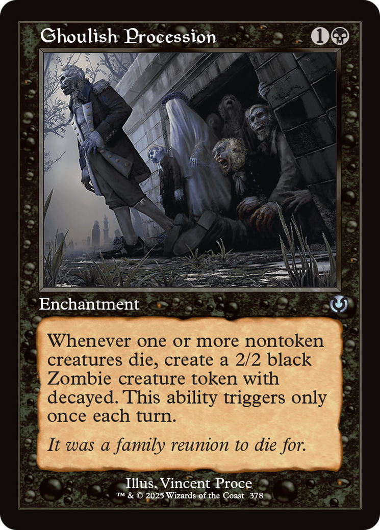 Ghoulish Procession (Retro Frame) [Innistrad Remastered] | Anubis Games and Hobby