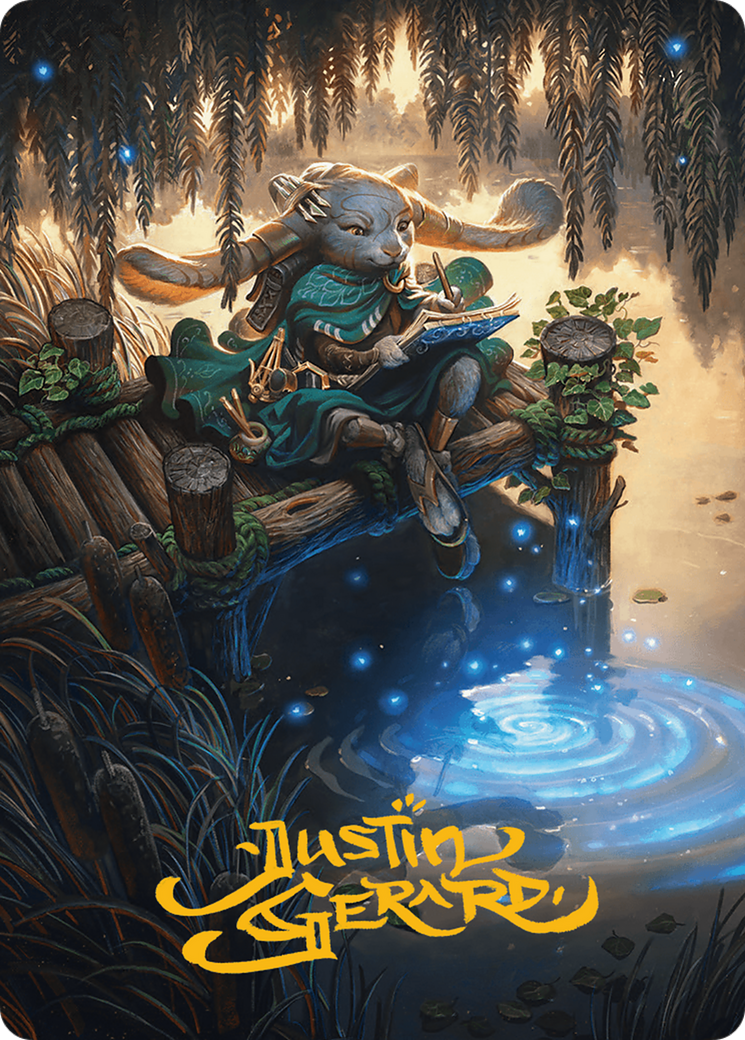 Tamiyo, Field Researcher Art Card (Gold-Stamped Signature) [Bloomburrow Art Series] | Anubis Games and Hobby