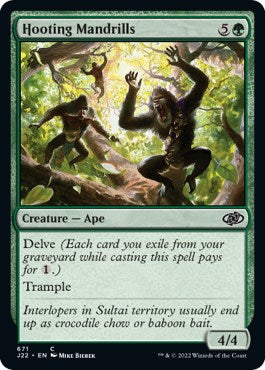 Hooting Mandrills [Jumpstart 2022] | Anubis Games and Hobby