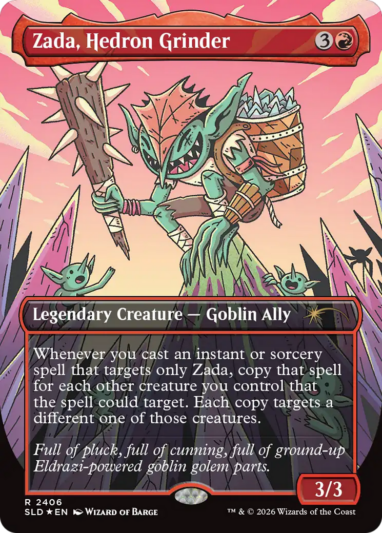 Zada, Hedron Grinder (Display Commander) - Thick Stock [Secret Lair Drop Series] | Anubis Games and Hobby