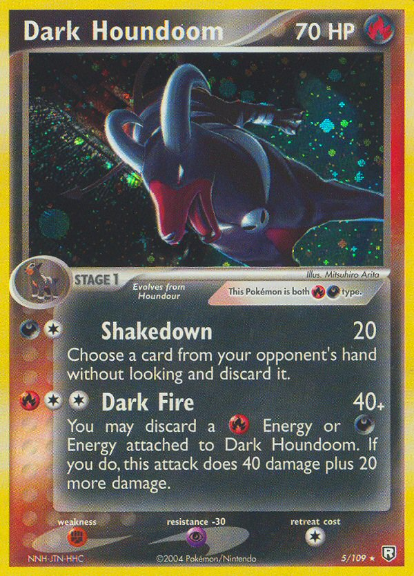 Dark Houndoom (5/109) [EX: Team Rocket Returns] | Anubis Games and Hobby