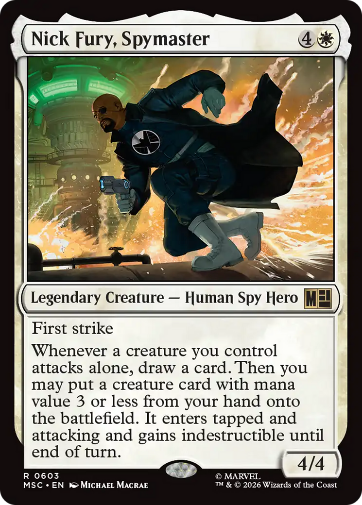 Nick Fury, Spymaster [Marvel Super Heroes Commander] | Anubis Games and Hobby