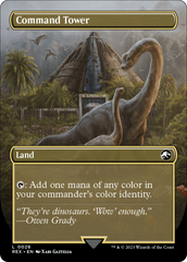 Command Tower // Command Tower (Borderless) [Jurassic World Collection] | Anubis Games and Hobby
