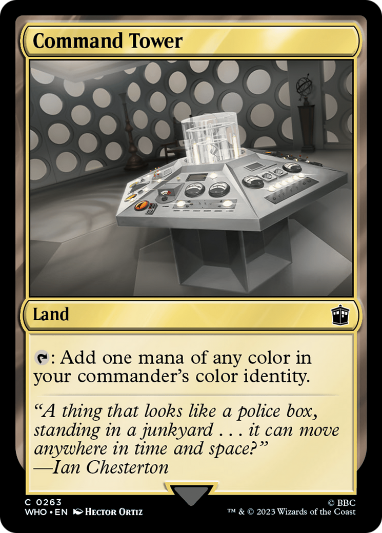 Command Tower (0263) [Doctor Who] | Anubis Games and Hobby