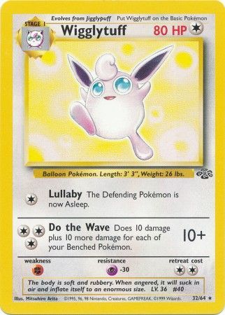 Wigglytuff (32/64) [Jungle Unlimited] | Anubis Games and Hobby