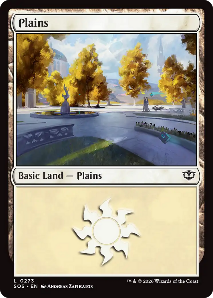 Plains (0273) [Secrets of Strixhaven] | Anubis Games and Hobby