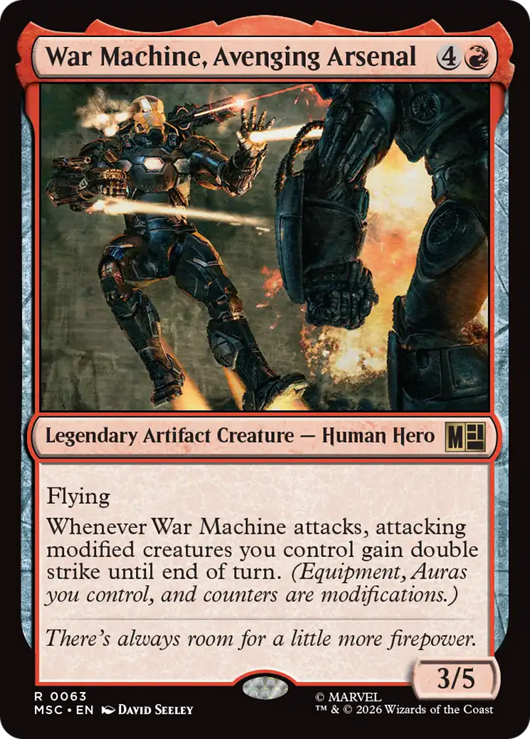 War Machine, Avenging Arsenal [Marvel Super Heroes Commander] | Anubis Games and Hobby