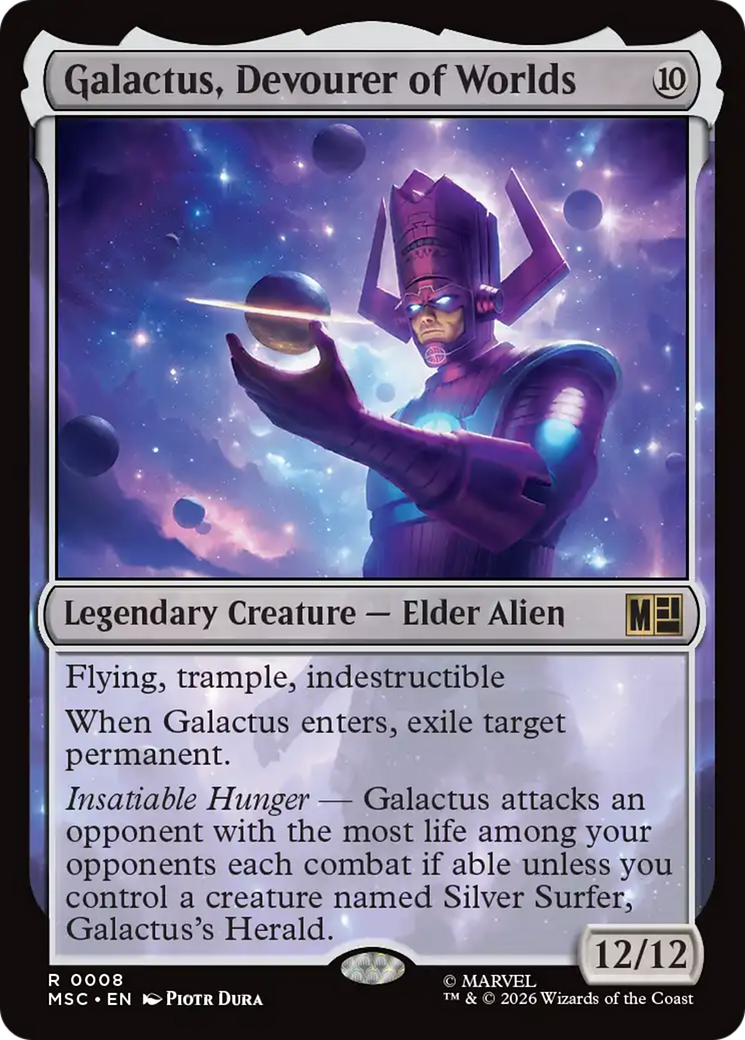 Galactus, Devourer of Worlds [Marvel Super Heroes Commander] | Anubis Games and Hobby