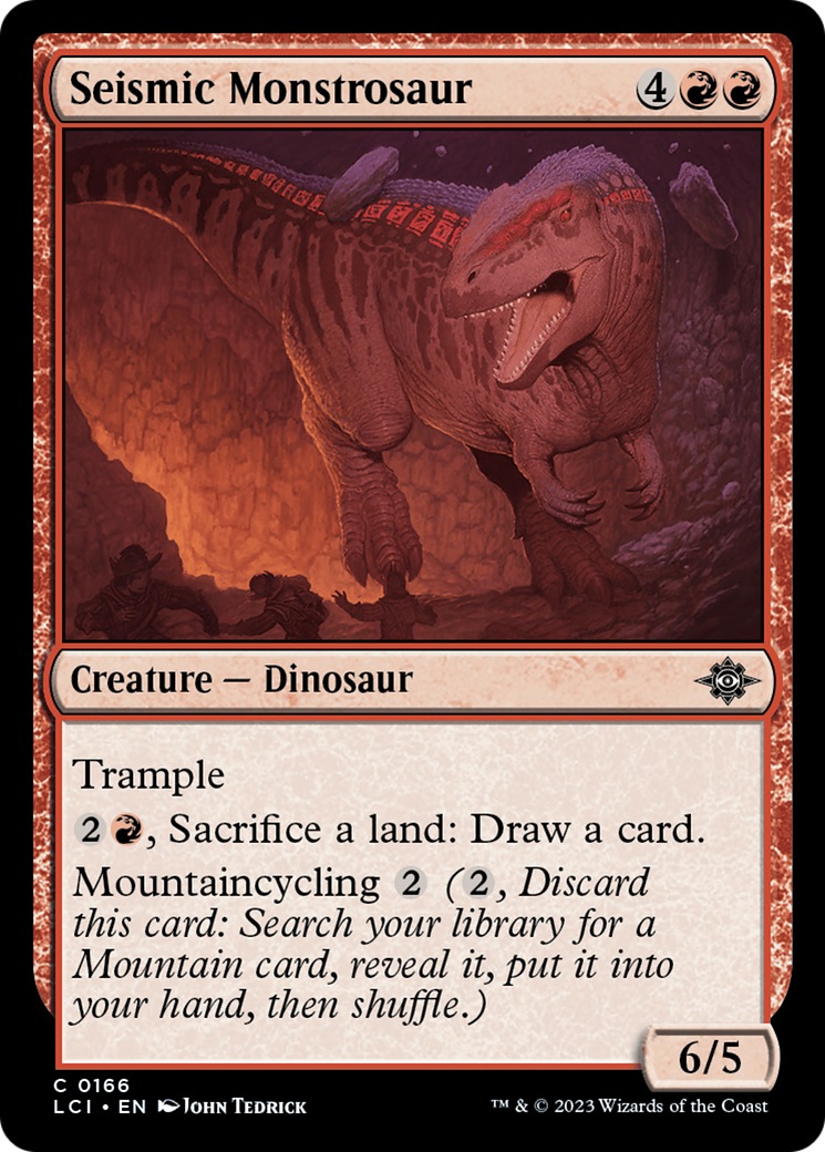 Seismic Monstrosaur [The Lost Caverns of Ixalan] | Anubis Games and Hobby