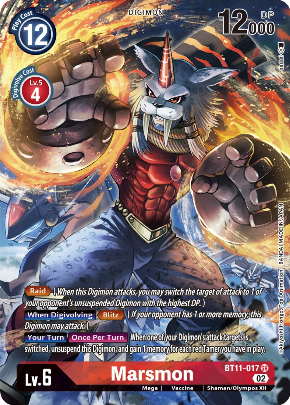 Marsmon [BT11-017] (Alternate Art) [Dimensional Phase] | Anubis Games and Hobby