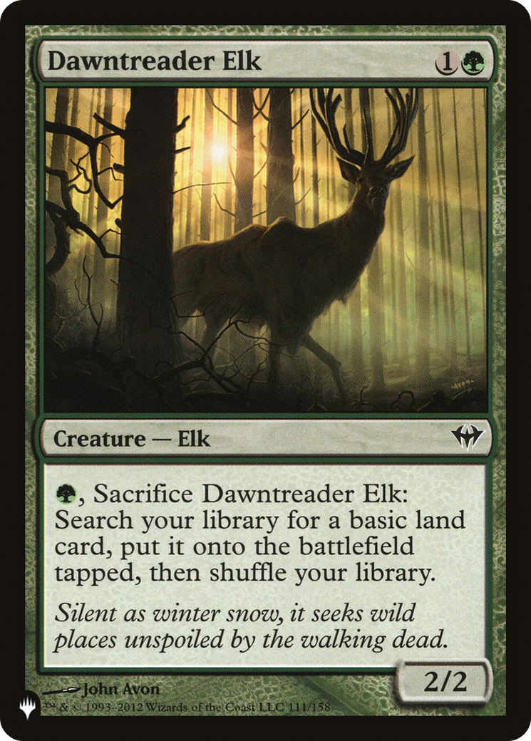 Dawntreader Elk [The List Reprints] | Anubis Games and Hobby