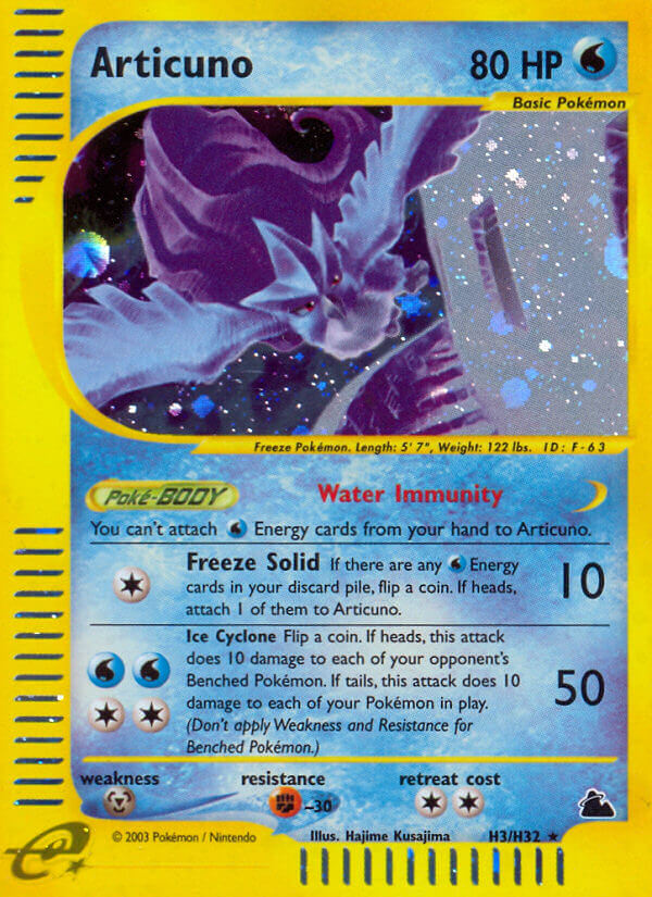 Articuno (H3/H32) [Skyridge] | Anubis Games and Hobby