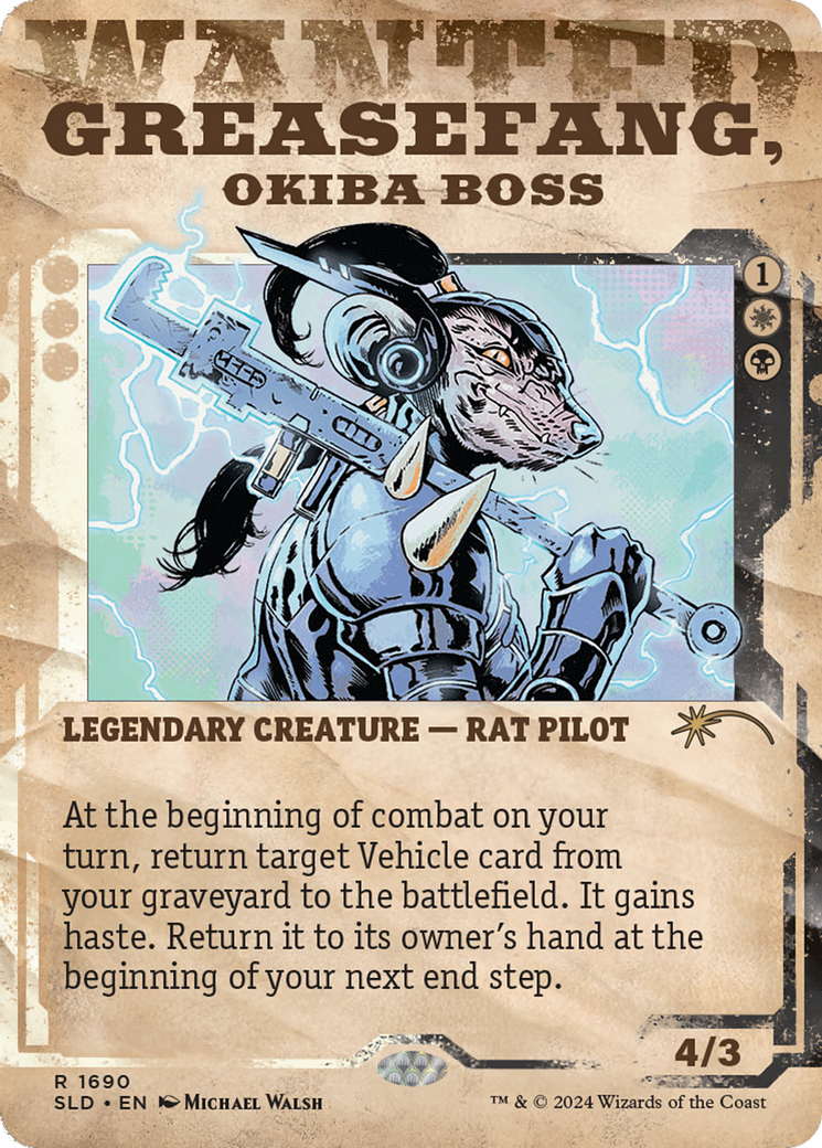 Greasefang, Okiba Boss [Secret Lair Drop Series] | Anubis Games and Hobby