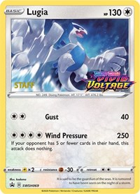 Lugia (SWSH069) (Staff Prerelease Promo) [Sword & Shield: Black Star Promos] | Anubis Games and Hobby