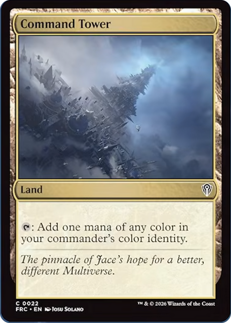 Command Tower [Reality Fracture Commander] | Anubis Games and Hobby