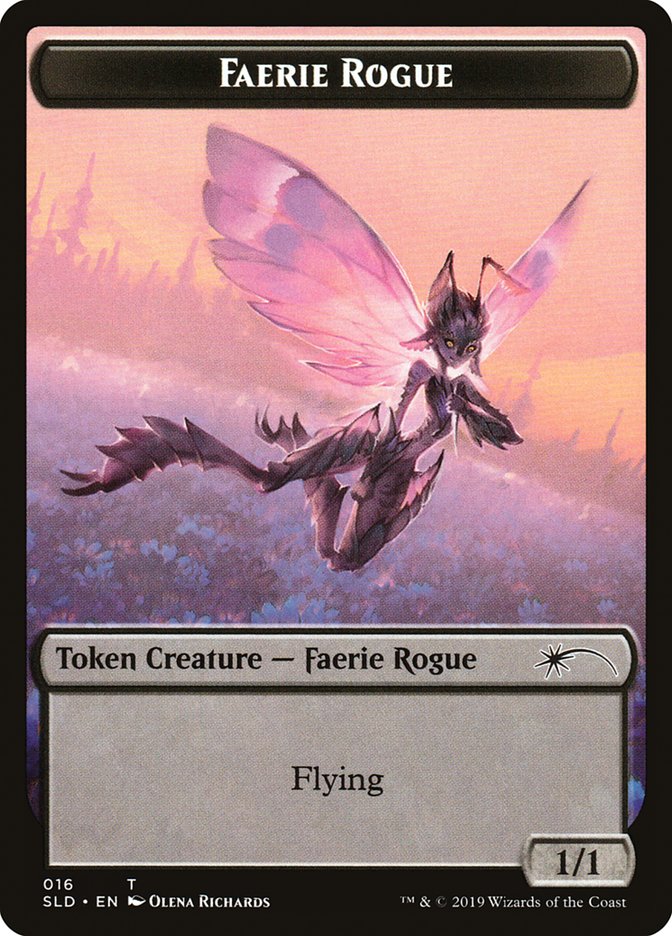 Faerie Rogue Token (016) [Secret Lair Drop Series] | Anubis Games and Hobby