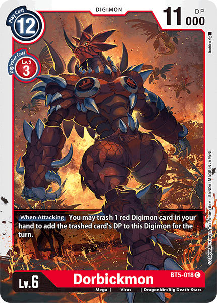 Dorbickmon [BT5-018] [Battle of Omni] | Anubis Games and Hobby