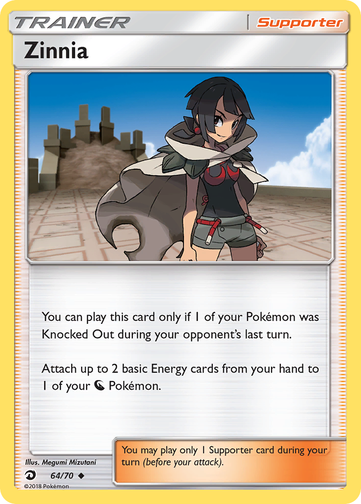 Zinnia (64/70) [Sun & Moon: Dragon Majesty] | Anubis Games and Hobby