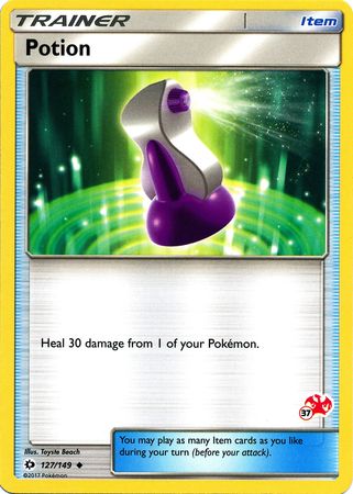 Potion (127/149) (Charizard Stamp #37) [Battle Academy 2020] | Anubis Games and Hobby