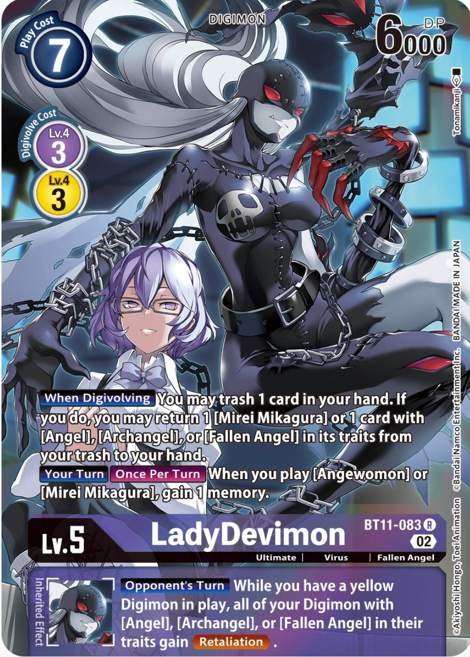 LadyDevimon [BT11-083] (Alternate Art) [Dimensional Phase] | Anubis Games and Hobby