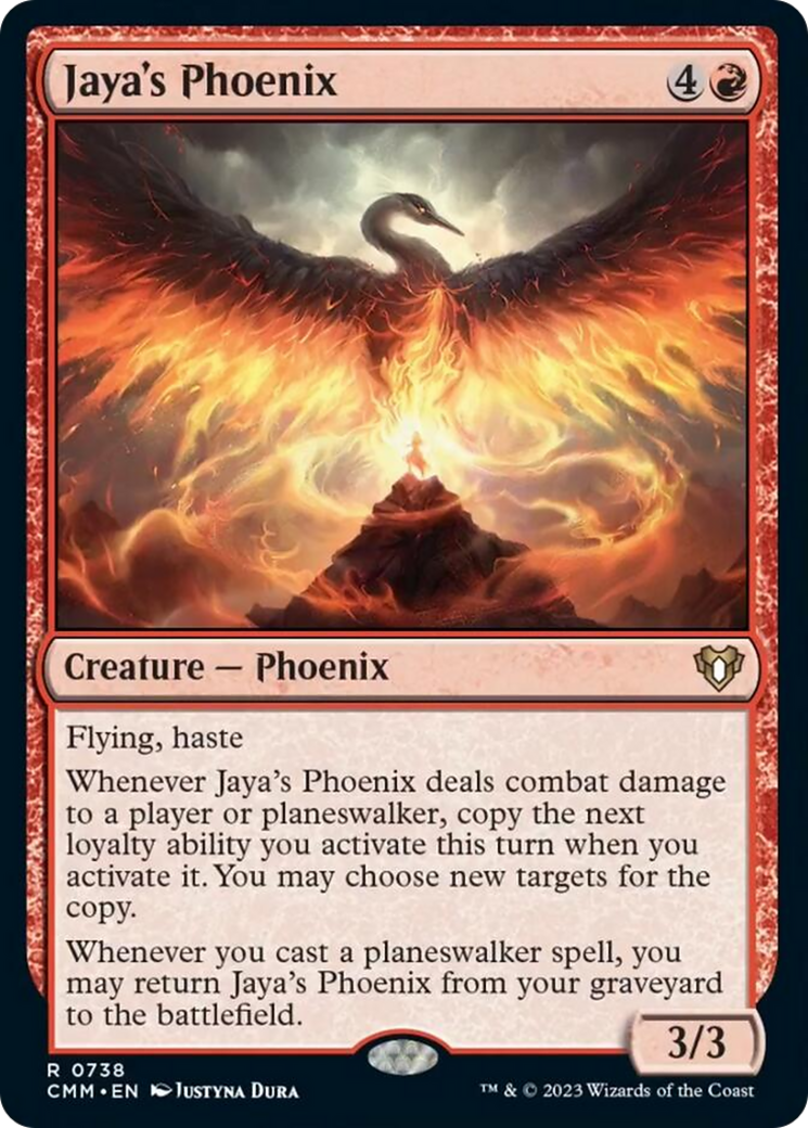 Jaya's Phoenix [Commander Masters] | Anubis Games and Hobby
