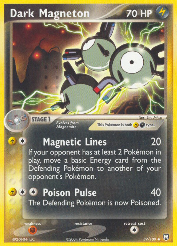 Dark Magneton (39/109) [EX: Team Rocket Returns] | Anubis Games and Hobby