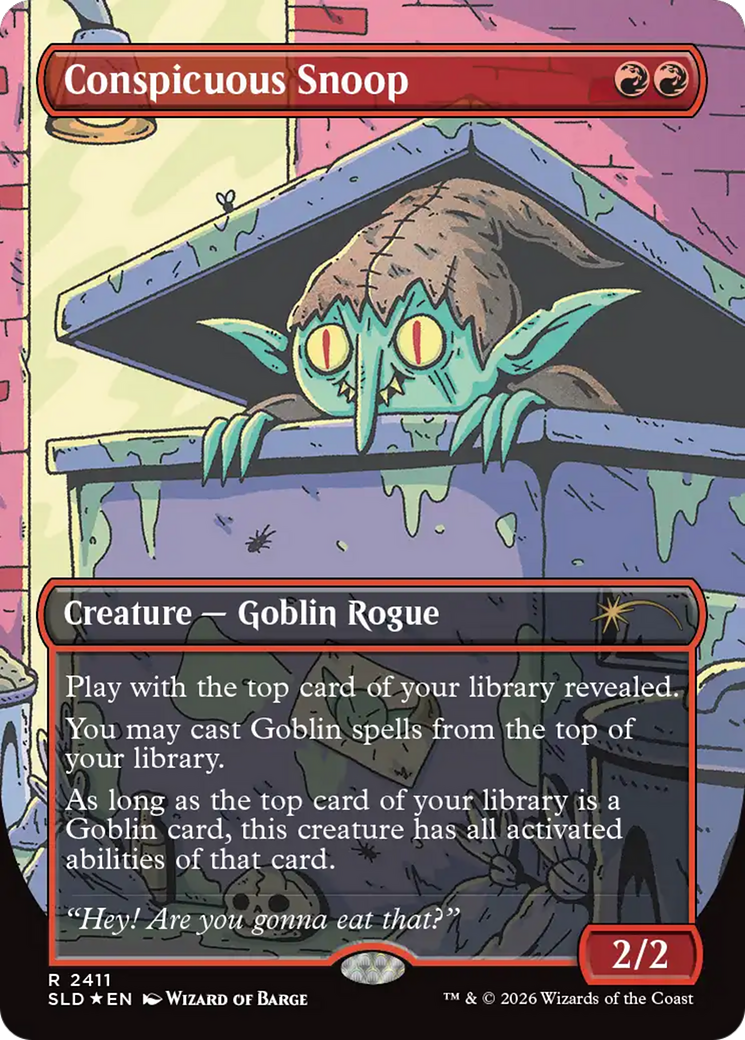 Conspicuous Snoop [Secret Lair Drop Series] | Anubis Games and Hobby
