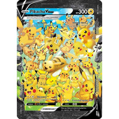 Pikachu V-UNION (Jumbo Card) [Sword & Shield: Black Star Promos] | Anubis Games and Hobby