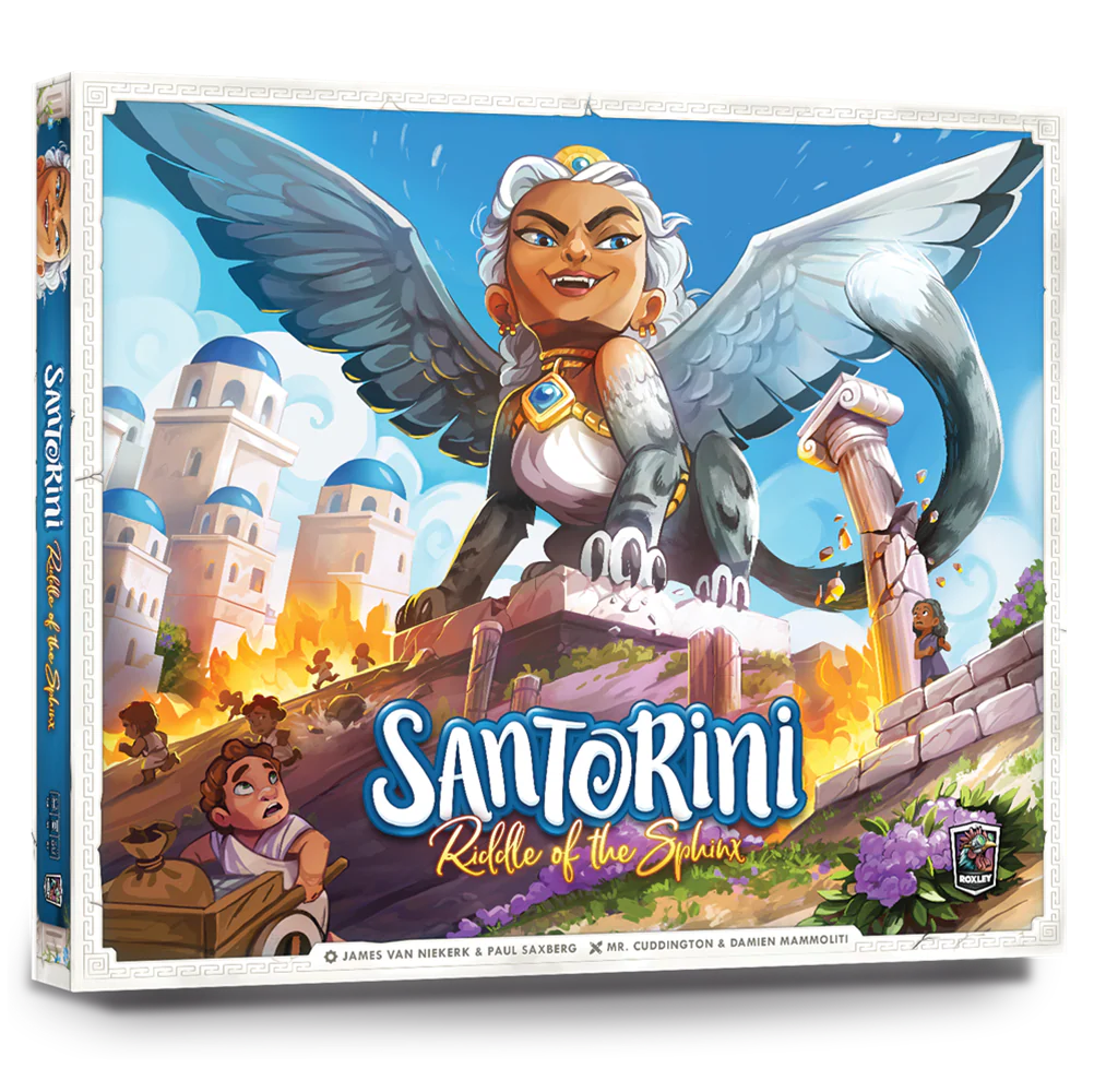 Santorini - Riddle of the Sphinx | Anubis Games and Hobby