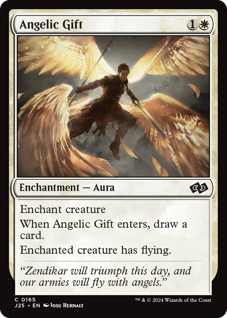 Angelic Gift [Foundations Jumpstart] | Anubis Games and Hobby