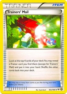 Trainers' Mail (92a/108) (Alternate Art Promo) [XY: Roaring Skies] | Anubis Games and Hobby