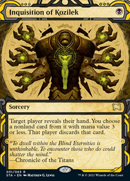 Inquisition of Kozilek [Strixhaven: Mystical Archive] | Anubis Games and Hobby