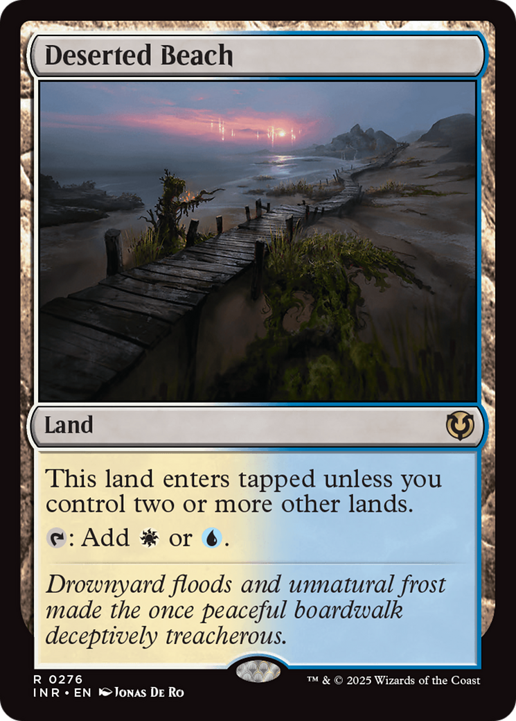Deserted Beach [Innistrad Remastered] | Anubis Games and Hobby