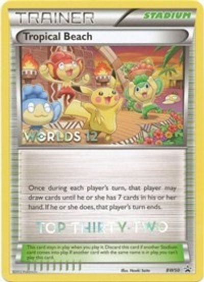 Tropical Beach (BW50) (Top 32) [Black & White: Black Star Promos] | Anubis Games and Hobby