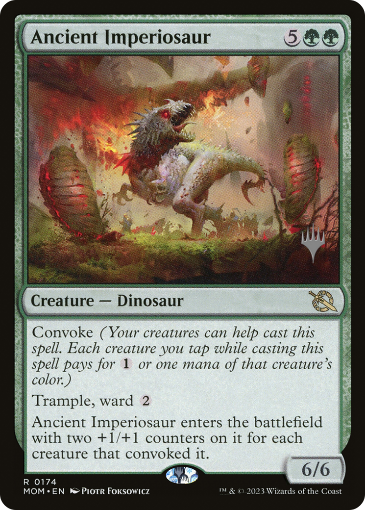 Ancient Imperiosaur (Promo Pack) [March of the Machine Promos] | Anubis Games and Hobby