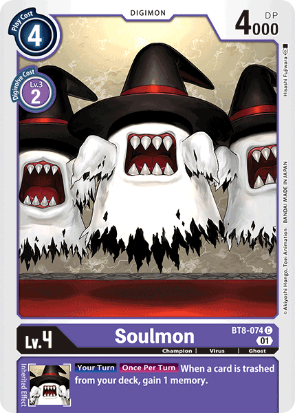 Soulmon [BT8-074] [New Awakening] | Anubis Games and Hobby