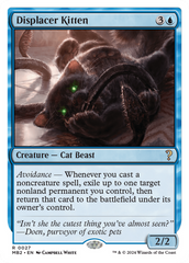 Displacer Kitten (White Border) [Mystery Booster 2] | Anubis Games and Hobby