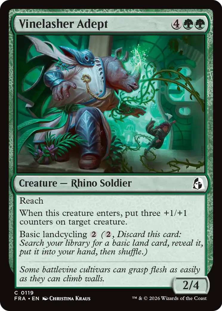 Vinelasher Adept [Reality Fracture] | Anubis Games and Hobby