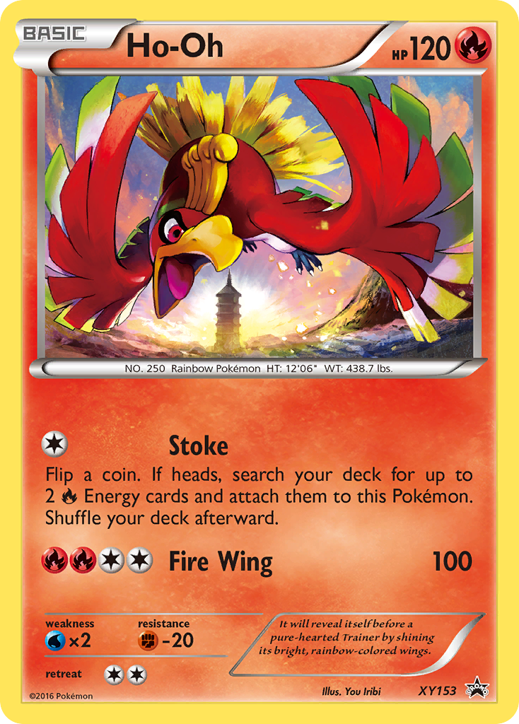 Ho-Oh (XY153) [XY: Black Star Promos] | Anubis Games and Hobby