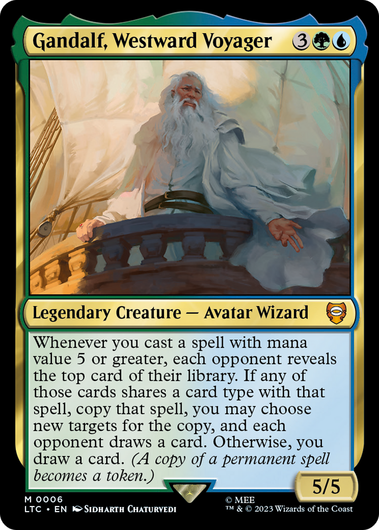 Gandalf, Westward Voyager [The Lord of the Rings: Tales of Middle-Earth Commander] | Anubis Games and Hobby