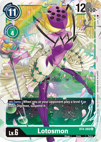 Lotosmon [BT4-060] [Great Legend] | Anubis Games and Hobby