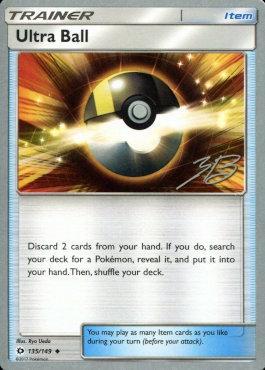 Ultra Ball (135/149) (Ice Path FTW - Zachary Bokhari) [World Championships 2017] | Anubis Games and Hobby