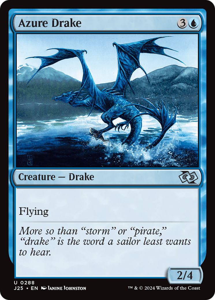 Azure Drake [Foundations Jumpstart] | Anubis Games and Hobby